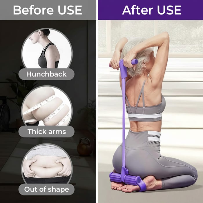 New Yoga Pedal Resistance Band - Top Fitness product