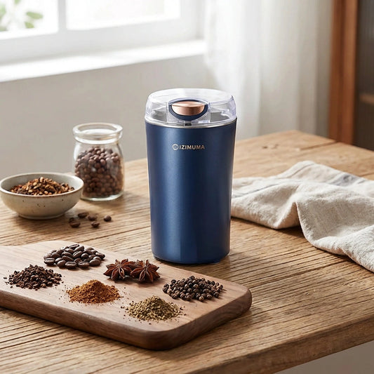 Premium Stainless Steel 4 Blade  Electric Herb & Spice & Coffee Grinder