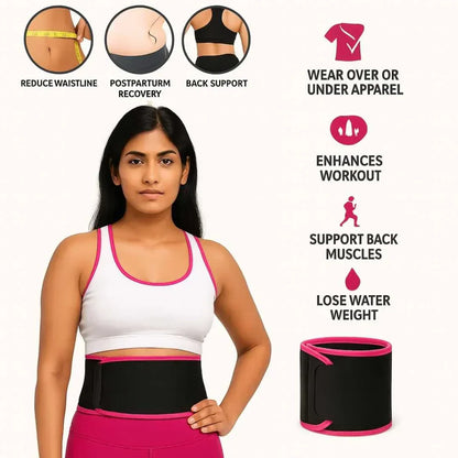Adjustable Waist Trimmer Sweat Belt