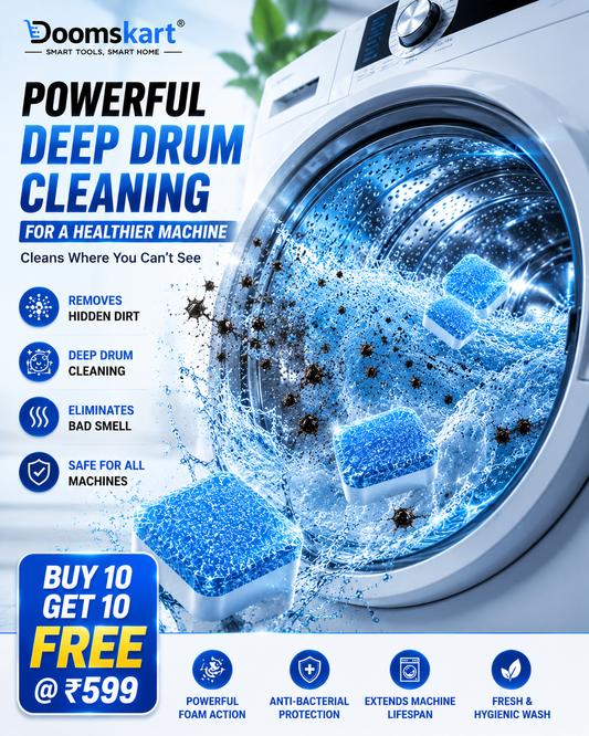 Washing Machine Cleaning Tablets – Buy 10 Get 10 Free