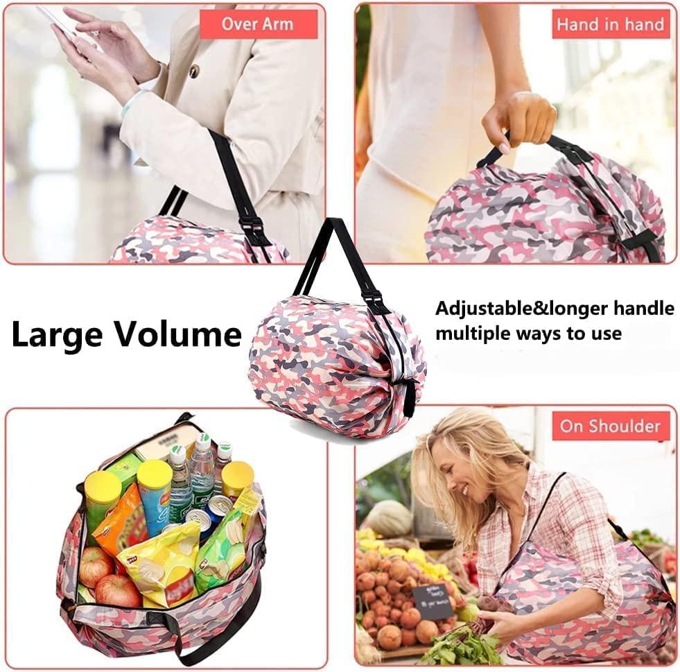 👌Foldable Shopping Bag✅ 🔥( Buy 1 Get 1 Free ) 🔥