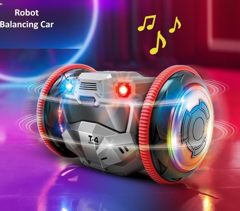 ✨Robot Max Car 360* 👈👉Rotation Balance Toy  Car for kids😍