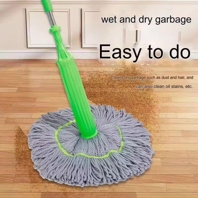 😍Upto 45% Off 😍360° Spin Self-twisting Water Rotating Mop✅