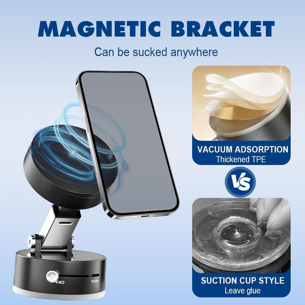 😎Smart✅ Vacuum Magnetic Phone Holder🔥