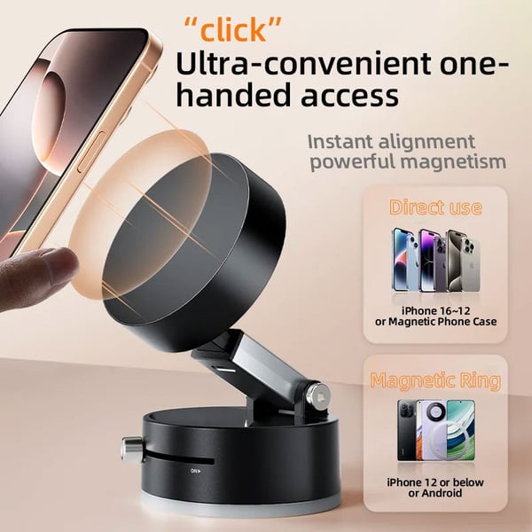 😎Smart✅ Vacuum Magnetic Phone Holder🔥