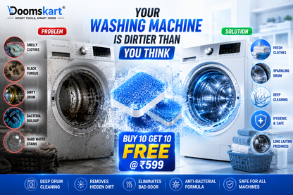 Washing Machine Cleaning Tablets – Buy 10 Get 10 Free