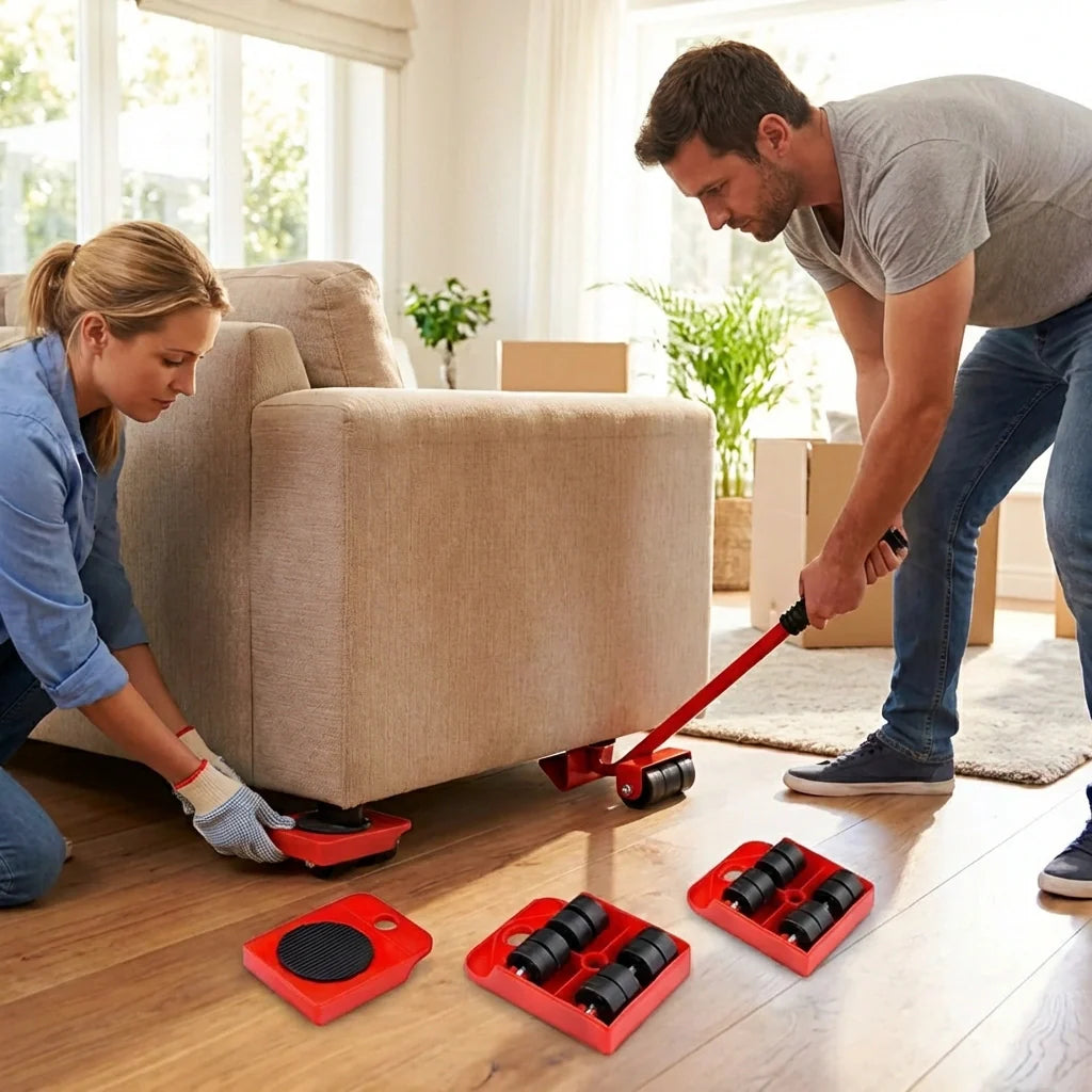 Heavy Furniture Lifter Tools with Sliders for Easy and Safe Shifting