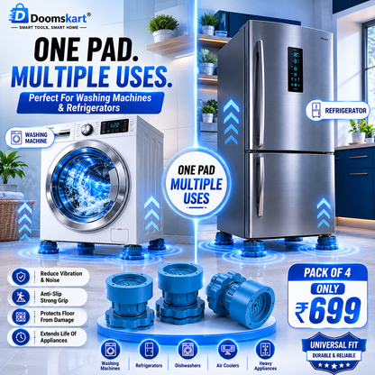 Washing Machine Anti vibration Foot Pads (Pack of 4)
