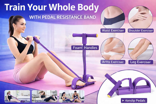 New Yoga Pedal Resistance Band - Top Fitness product
