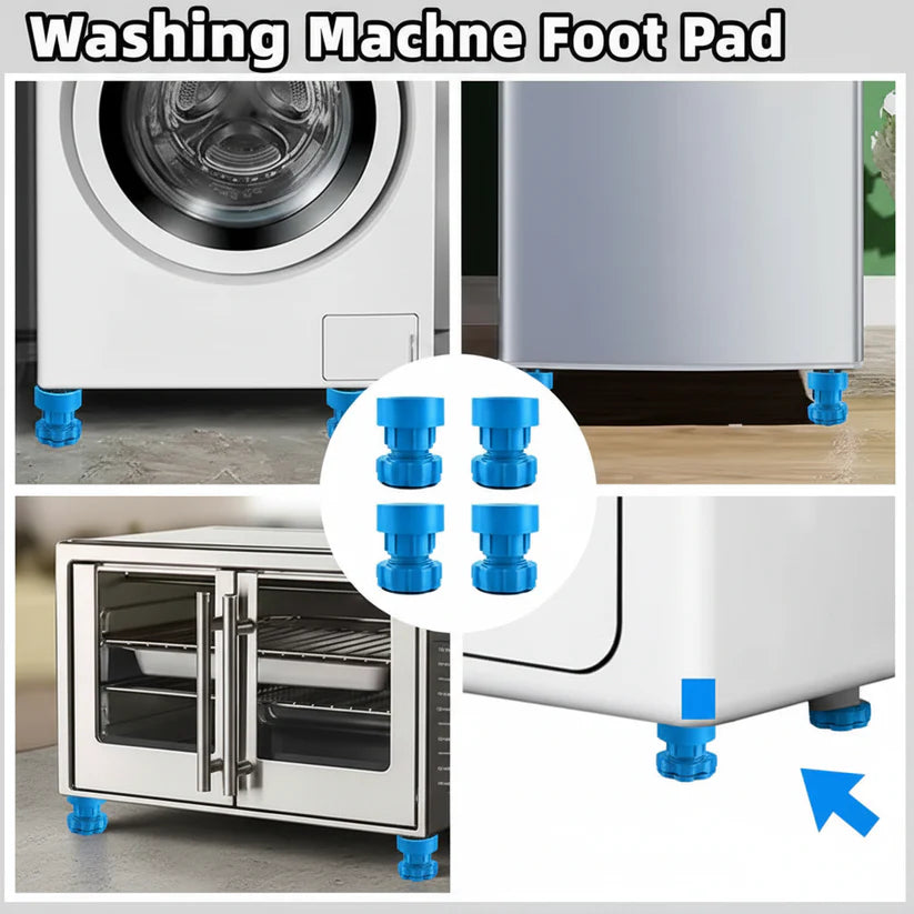 Washing Machine Anti vibration Foot Pads (Pack of 4)