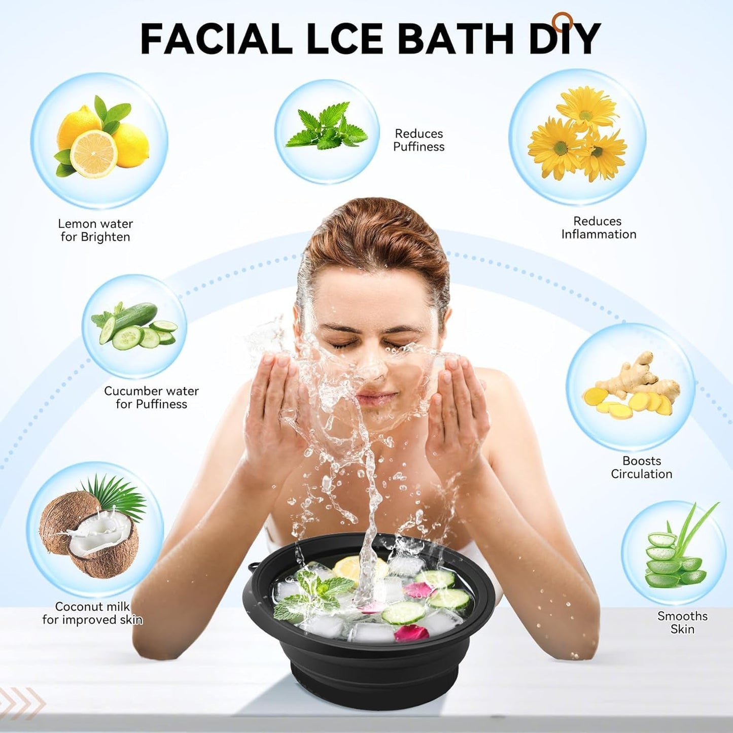 Foldable Ice Face Bowl