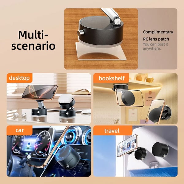 😎Smart✅ Vacuum Magnetic Phone Holder🔥