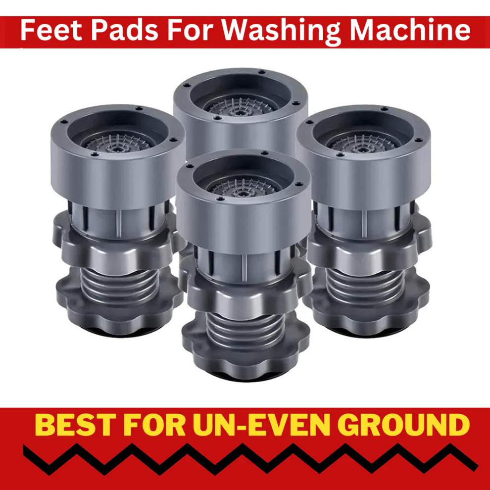 Anti-Vibration Washing Machine Foot Pads (Pack of 4)